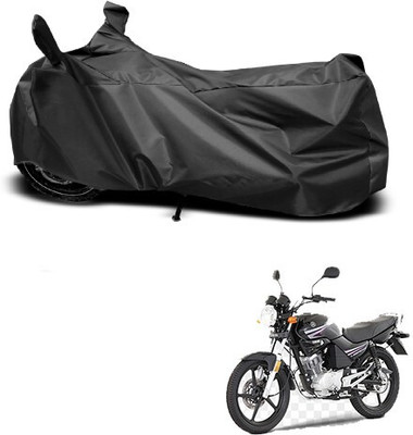 DeepShakshi AUTOMOTIVE Two Wheeler Cover for Yamaha(Libero, Black)