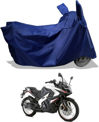 Amexride Two Wheeler Cover for Bajaj(Pulsar 200 BS6, Blue)