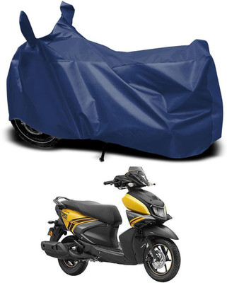 DeepShakshi AUTOMOTIVE Waterproof Two Wheeler Cover for Yamaha(Ray-ZR 125FI BS6, Blue)