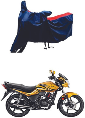prajapati Waterproof Two Wheeler Cover for Hero(Passion Xpro, Red, Blue)