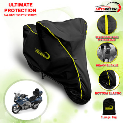 AUTOCOZEN Waterproof Two Wheeler Cover for BMW(K 1600, Black)