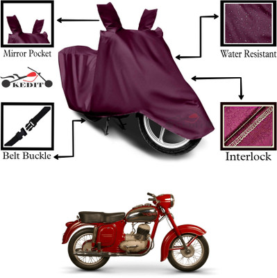 KEDIT Two Wheeler Cover for JAWA(Perak, Maroon)