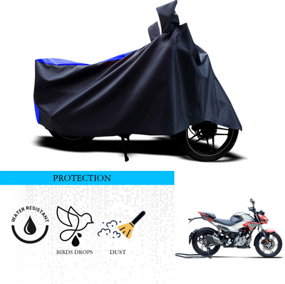 GOSHIV-car and bike accessories Waterproof Two Wheeler Cover for Hero(Xtreme, Black, Blue)