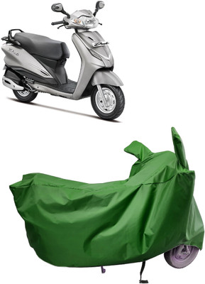 Amexride Two Wheeler Cover for Hero(Duet VX 110CC, Maroon)