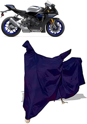 Amexride Two Wheeler Cover for Yamaha(YZF R1 M, Blue)