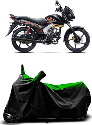 VESMEI Two Wheeler Cover for Mahindra(Centuro, Green)