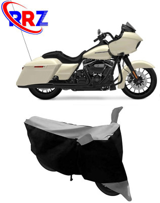 RRZ Waterproof Two Wheeler Cover for Harley Davidson(Road Glide Special, Black, Grey)