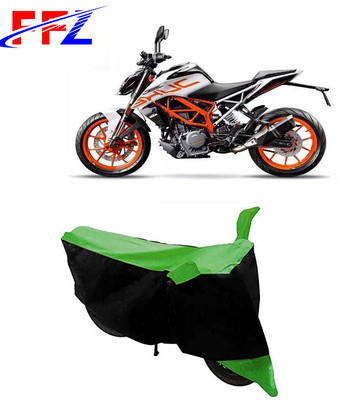 FFZ Two Wheeler Cover for KTM(Duke 390, Black, Green)
