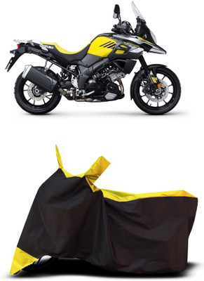 VESMEI Two Wheeler Cover for Suzuki(V-Strom 650 XT, Yellow)