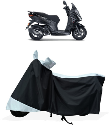 Tricway Two Wheeler Cover for Aprilia(SXR 160 BS6, White)