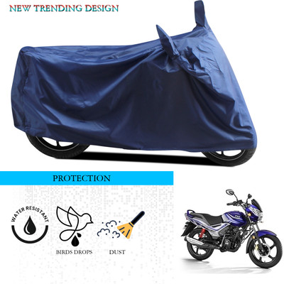 ANTHUB Waterproof Two Wheeler Cover for TVS(Star City, Blue)