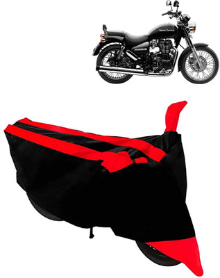 AASHTIK MART Two Wheeler Cover for Royal Enfield(Red)