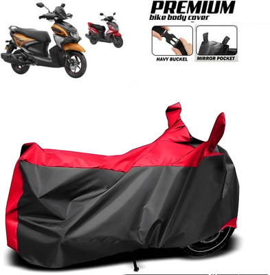 smwzxyu Waterproof Two Wheeler Cover for Yamaha(RayZR 125 BS6, Red)