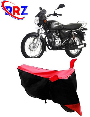 RRZ Waterproof Two Wheeler Cover for Bajaj(Boxer BM 150, Black, Red)