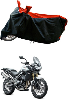 DeepShakshi AUTOMOTIVE Waterproof Two Wheeler Cover for Triumph(Trigger, Red)