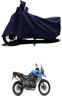 Wadhwa Creations Two Wheeler Cover for Triumph(Blue)