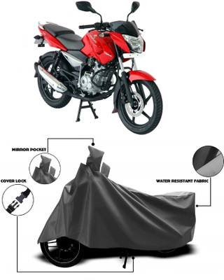 MMSSTAR Waterproof Two Wheeler Cover for Bajaj(Pulsar 135, Grey)