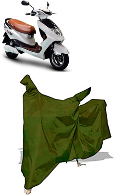 Amexride Two Wheeler Cover for Okinawa(Raise, Maroon)