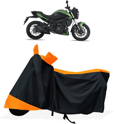 Tricway Two Wheeler Cover for Bajaj(Dominar 400, Orange)