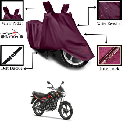 AASHTIK MART Two Wheeler Cover for Suzuki(Hayate, Maroon)