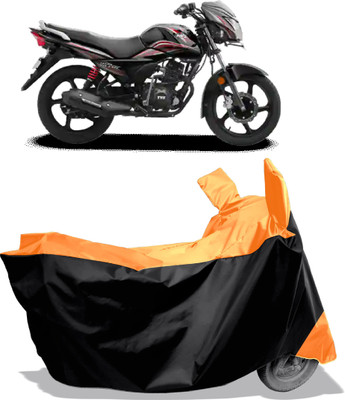 Amexride Two Wheeler Cover for TVS(Victor BS6, Multicolor)
