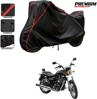 PAGORA Waterproof Two Wheeler Cover for Royal Enfield(Thunderbird 500, Black)
