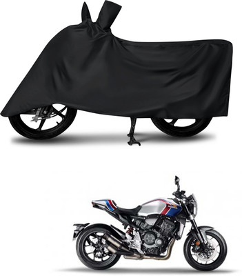 DeepShakshi AUTOMOTIVE Waterproof Two Wheeler Cover for Honda(CB1000R Plus, Black)