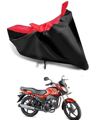 KEDIT Two Wheeler Cover for Mahindra(Pantero, Red, Black)