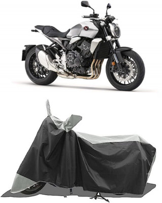 GROFATIK Two Wheeler Cover for Honda(CB1000R Plus, Grey)