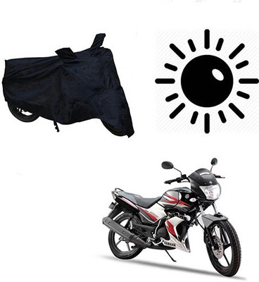 MMSSTAR Waterproof Two Wheeler Cover for Yamaha(SS, Black)