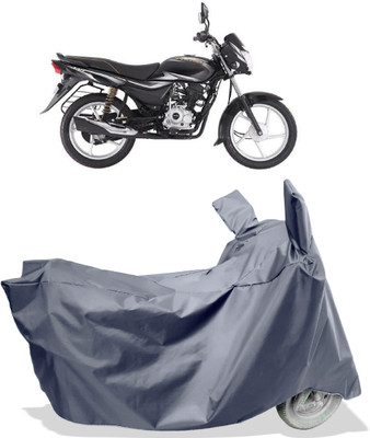 Amexride Two Wheeler Cover for Bajaj(ComforTec, Grey)