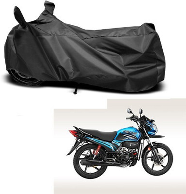 MMSSTAR Waterproof Two Wheeler Cover for Honda(Passion Pro TR, Black)