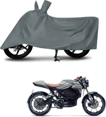 MMSSTAR Waterproof Two Wheeler Cover for Revolt(RV Cafe Racer, Grey)