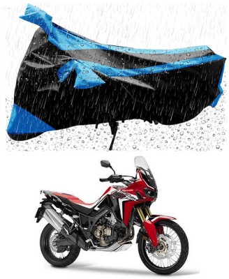 Genipap Two Wheeler Cover for Honda(CRF1000L Africa Twin, Blue, Black)