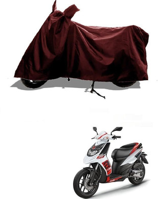 KEDIT Two Wheeler Cover for Aprilia(SR 125, Maroon)
