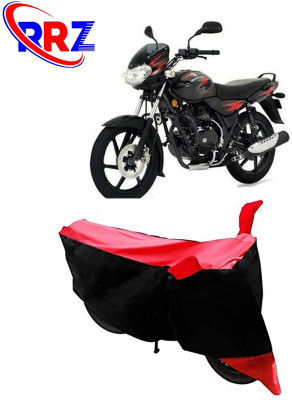 DeepShakshi AUTOMOTIVE Two Wheeler Cover for Bajaj(Discover 125 DTS-i, Black, Red)