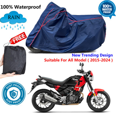 AUTOCAD Waterproof Two Wheeler Cover for Hero(Xpulse 200T, Blue, Red)