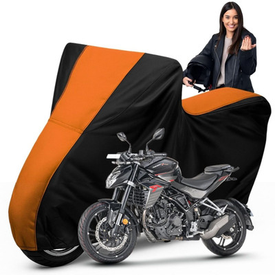 Car Styling Waterproof Two Wheeler Cover for Hero(Xtreme 200R, Black, Orange)
