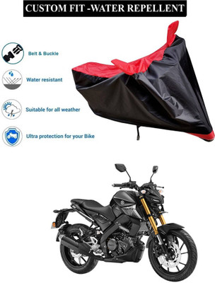 PAGORA Waterproof Two Wheeler Cover for Yamaha(MT 15 New BS6, Red)