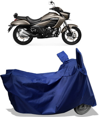 Amexride Two Wheeler Cover for Suzuki(intruder 150, Blue)