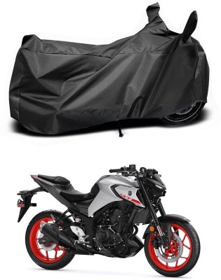 DeepShakshi AUTOMOTIVE Two Wheeler Cover for Yamaha(MT 03 BS6, Black)