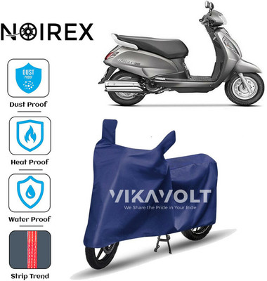 NOIREX Waterproof Two Wheeler Cover for Suzuki(Access 125, Blue)