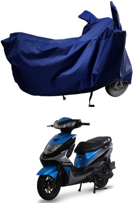 Amexride Two Wheeler Cover for Ampere(REO BS6, Blue)