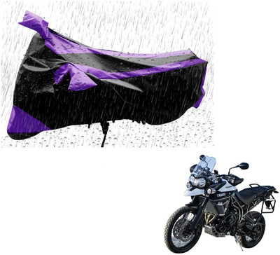 MISSION COLLECTION Waterproof Two Wheeler Cover for Triumph(Tiger 800 XCA, Purple)