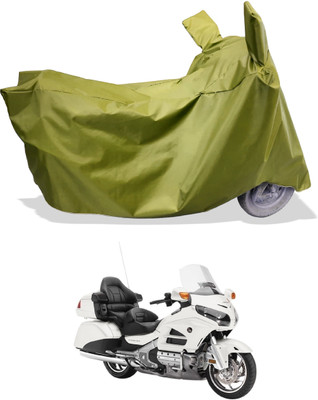 Amexride Two Wheeler Cover for Honda(Gold Wing GL1800, Maroon)