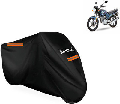 Juvdoxj Waterproof Two Wheeler Cover for Yamaha(Libero LX, Black)