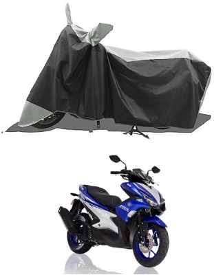 GROFATIK Two Wheeler Cover for Yamaha(Aerox 155 Maxi, White)