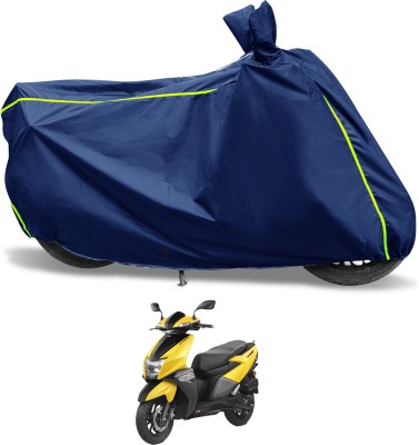 Euro Care Waterproof Two Wheeler Cover for TVS(Ntorq 125, Blue)