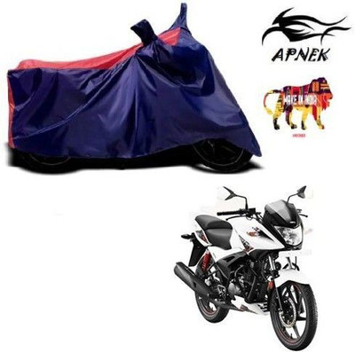 DeepShakshi AUTOMOTIVE Waterproof Two Wheeler Cover for Hero(Ignitor, Red, Blue)