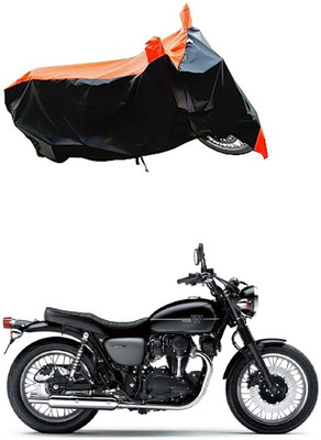 VESMEI Two Wheeler Cover for Kawasaki(W800, Red)